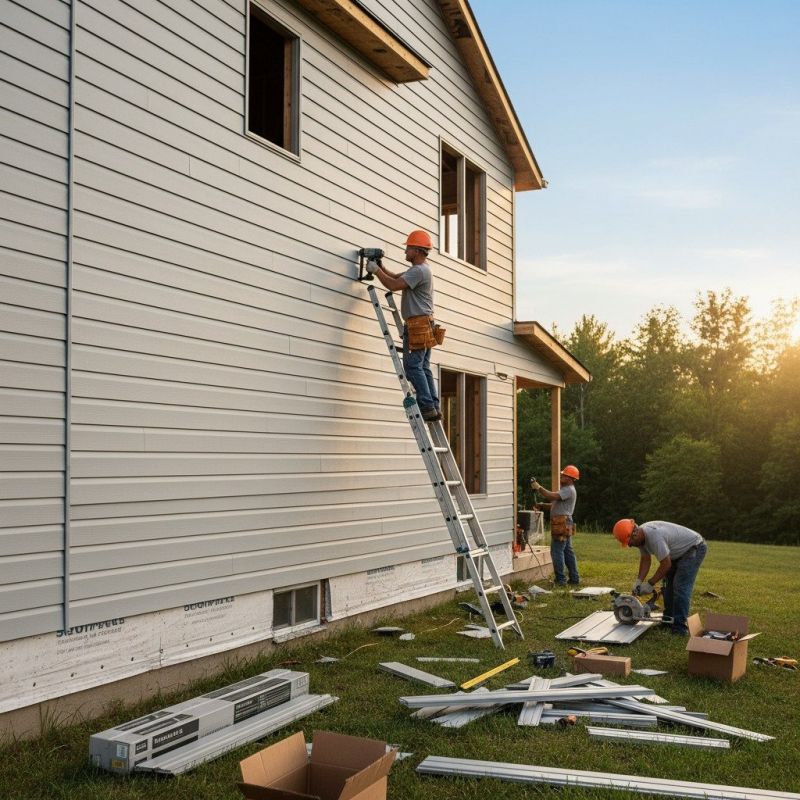 Vinyl Siding Installation detail
